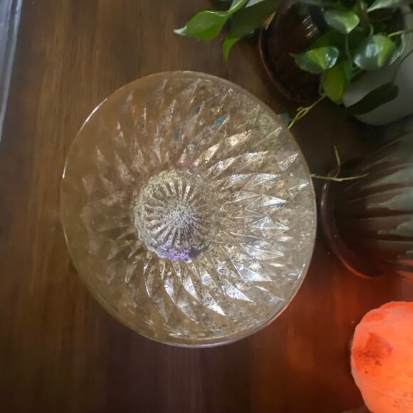 Vintage mercury style decorative silver bowl 8 inches - Picture 3 of 8